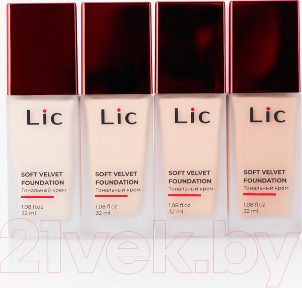 Изображение товара Тональный крем Lic Soft Velvet Foundation тон 03Y (32мл)