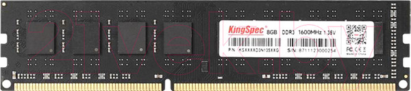 Изображение товара Оперативная память DDR3L KingSpec KS1600D3P13508G