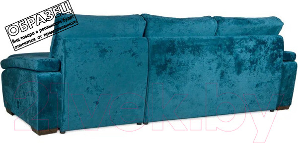 Изображение товара Диван угловой Асмана Форест 160x90 (Plush Dusty Green)