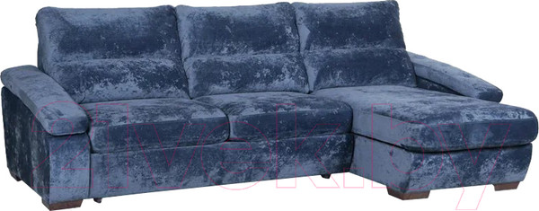 Изображение товара Диван угловой Асмана Форест 160x90 (Plush Dusty Steel)