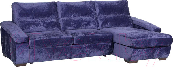 Изображение товара Диван угловой Асмана Форест 160x90 (Plush Purple Velvet)