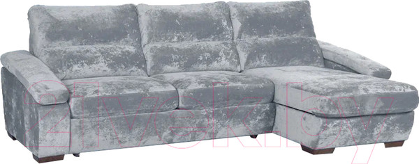 Изображение товара Диван угловой Асмана Форест 160x90 (Plush Silver)