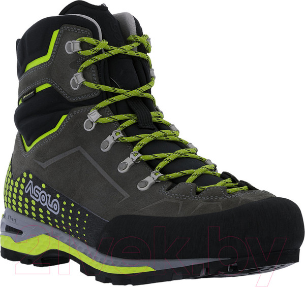 Изображение товара Трекинговые ботинки Asolo Freney Evo Lth GV MM / A01072-A627 (р-р 8.5, графитовый/зеленый-лайм)