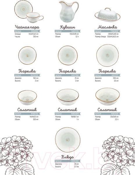 Изображение товара Кружка Elan Gallery Кантри / 760177 (голубой)