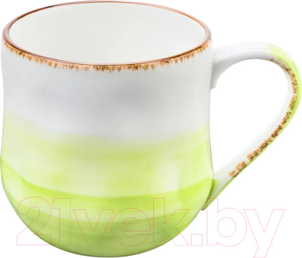 Изображение товара Кружка Elan Gallery Кантри / 760074 (зеленый)