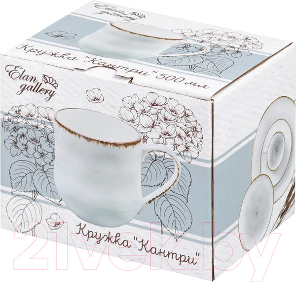 Изображение товара Кружка Elan Gallery Кантри / 760075 (голубой)