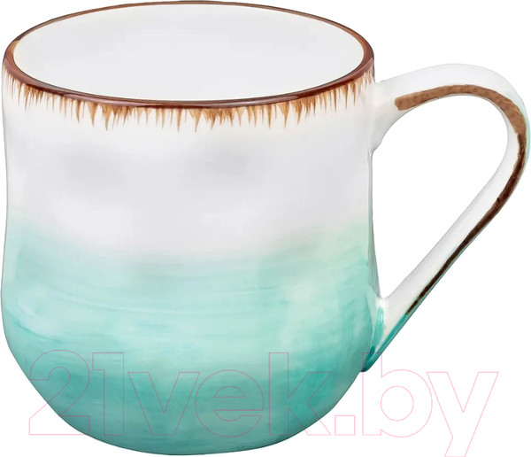 Изображение товара Кружка Elan Gallery Кантри / 760116 (бирюзовый)