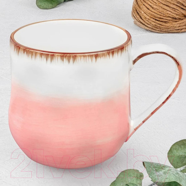 Изображение товара Кружка Elan Gallery Кантри / 760117 (коралловый)