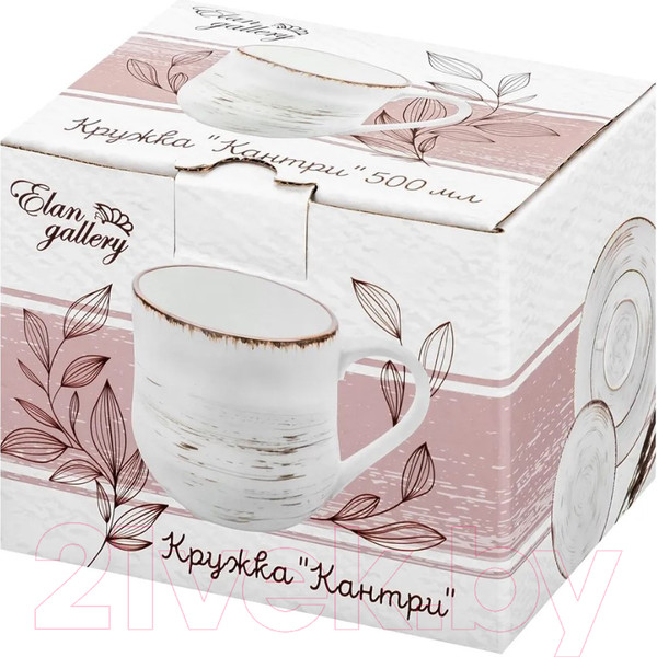 Изображение товара Кружка Elan Gallery Кантри / 760164 (натуральный)