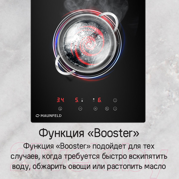 Изображение товара Индукционная варочная панель Maunfeld CVI292BG