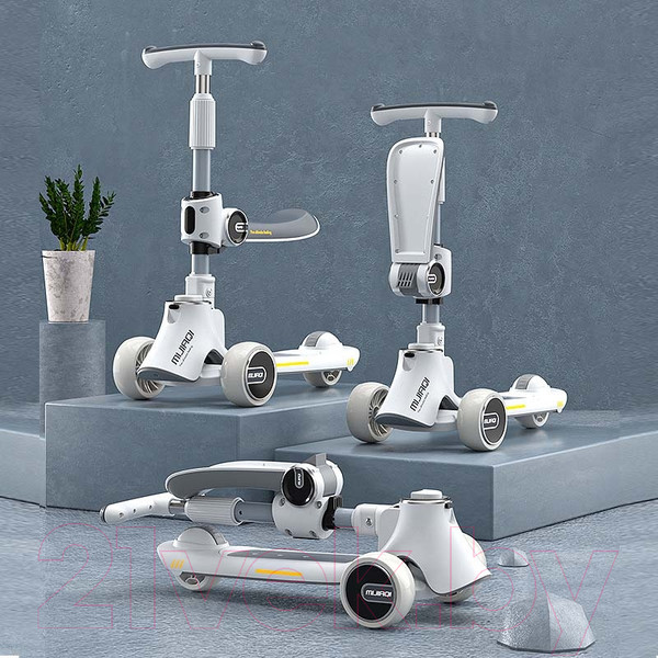Изображение товара Самокат детский Ricos Mijiaqi TBD0603115503 (розовый)