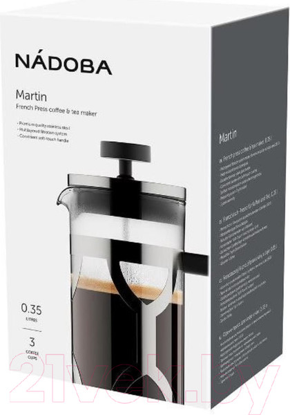 Изображение товара Френч-пресс Nadoba Martin / 733413