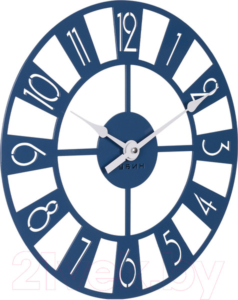 Изображение товара Настенные часы РУБИН Дартс / 3532-002 (синий)