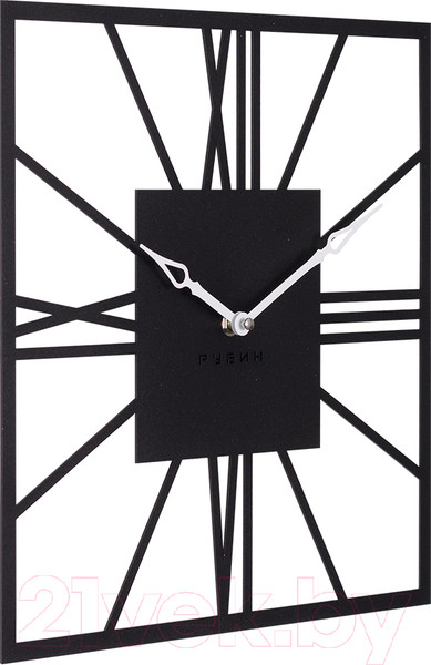 Изображение товара Настенные часы РУБИН Рим 2 / 3532-004 (черный)