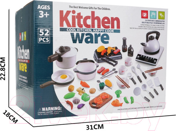 Изображение товара Комплект бытовой техники игрушечный Labalu KT5715 (белый)