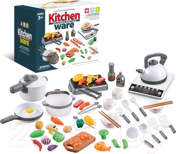 Изображение товара Комплект бытовой техники игрушечный Labalu KT5715 (белый)