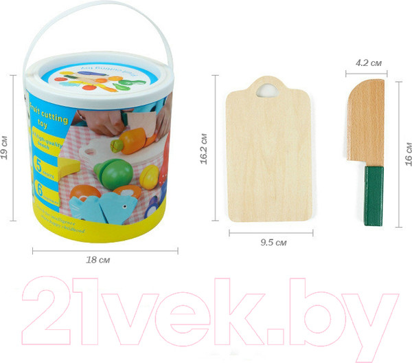 Изображение товара Набор игрушечных продуктов Labalu FW5720