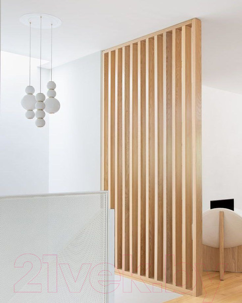 Изображение товара Рейка интерьерная Andlen Decor П-738 НФ Дуб (2800x38x80)