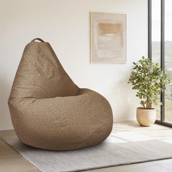 Изображение товара Чехол на бескаркасное кресло Mio Tesoro Коричневый