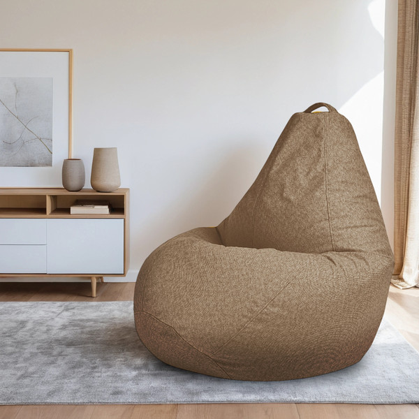 Изображение товара Чехол на бескаркасное кресло Mio Tesoro Коричневый