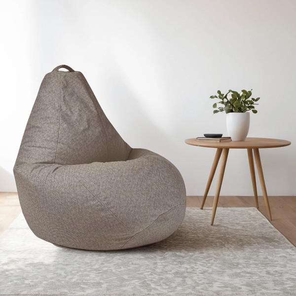 Изображение товара Чехол на бескаркасное кресло Mio Tesoro Темно-серый