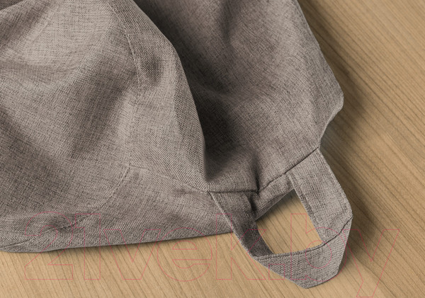 Изображение товара Чехол на бескаркасное кресло Mio Tesoro Темно-серый