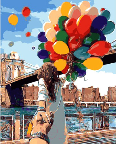 Изображение товара Картина по номерам Sundays Art Воздушные шары