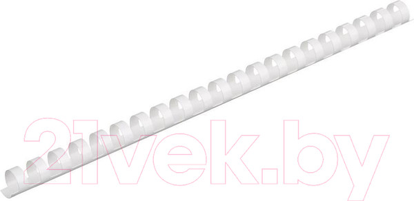 Изображение товара Пружины для переплета ProMega Office 16мм / 254649 (100шт, белый)