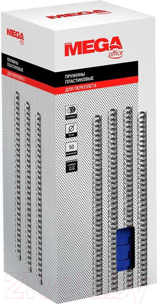Изображение товара Пружины для переплета ProMega Office 22мм / 255106 (50шт, синий)
