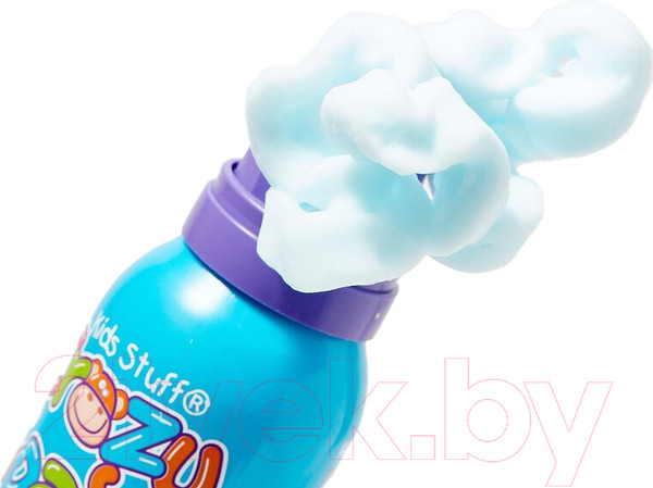 Изображение товара Пена для ванны детская Kids Stuff Мусс для забав и купания (225мл, голубой)