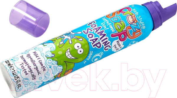 Изображение товара Пена для ванны детская Kids Stuff Мусс для забав и купания (225мл, голубой)