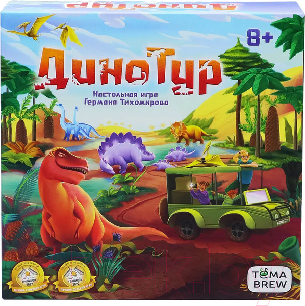 Изображение товара Настольная игра ND Play Динотур / 307620