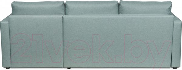 Изображение товара Диван угловой Mio Tesoro Тилаус короткий подлокотник (Mint/Grey)
