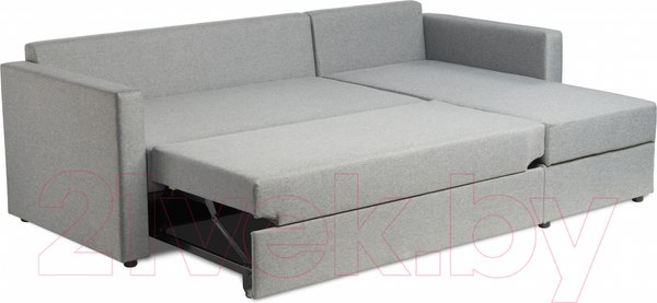 Изображение товара Диван угловой Mio Tesoro Тилаус короткий подлокотник (Grey)