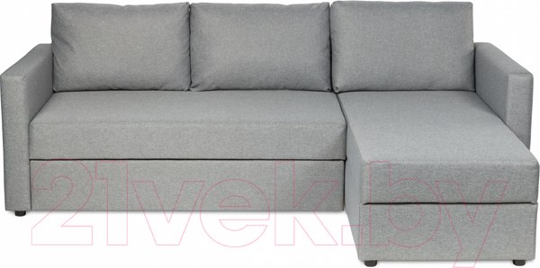 Изображение товара Диван угловой Mio Tesoro Тилаус короткий подлокотник (Grey)