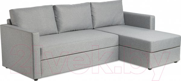 Изображение товара Диван угловой Mio Tesoro Тилаус короткий подлокотник (Grey)