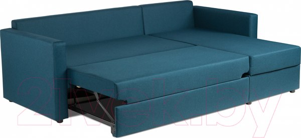 Изображение товара Диван угловой Mio Tesoro Тилаус короткий подлокотник (Turquoise)