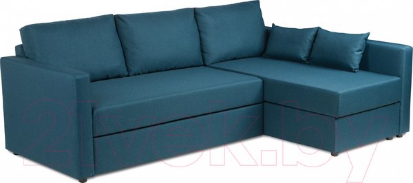Изображение товара Диван угловой Mio Tesoro Тилаус длинный подлокотник (Turquoise)