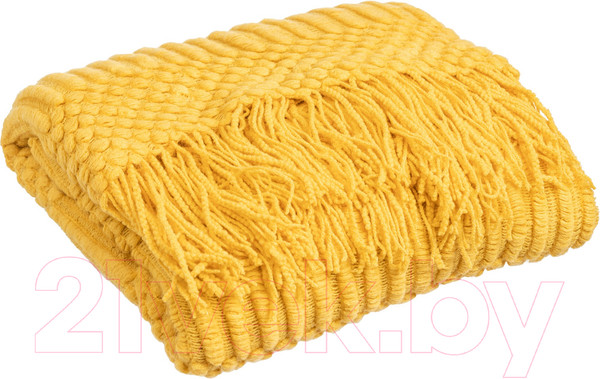 Изображение товара Плед Dalian 108545521 (горчичный)