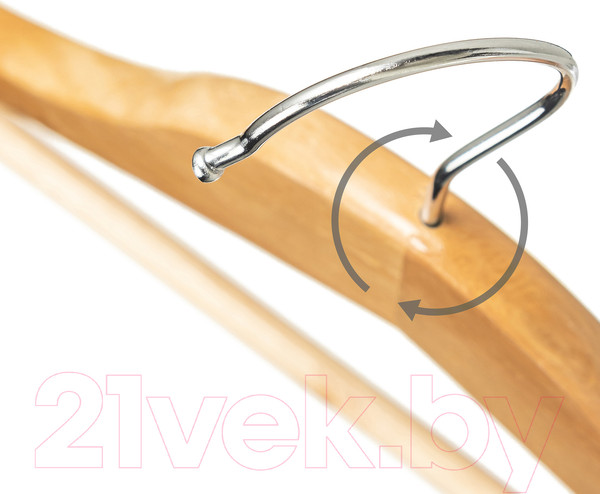 Изображение товара Набор деревянных вешалок-плечиков Sundays Home 10424151 (3шт)