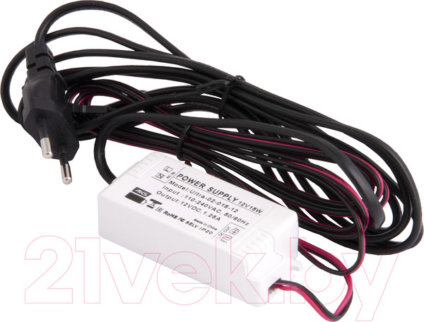 Изображение товара Адаптер для светодиодной ленты AKS Ultra 15W/12V