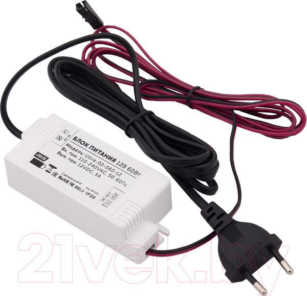 Изображение товара Адаптер для светодиодной ленты AKS Ultra 60W/12V