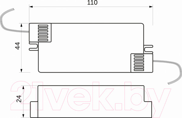 Изображение товара Адаптер для светодиодной ленты AKS Ultra 60W/12V