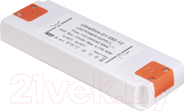 Изображение товара Адаптер для светодиодной ленты AKS UltraSlim 50W/12V