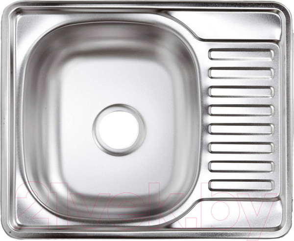 Изображение товара Мойка кухонная AKS Прямоугольная 58x48 (полированная)