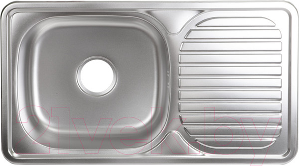 Изображение товара Мойка кухонная AKS Прямоугольная 76x42 (декорированная)