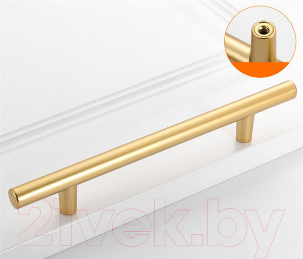 Изображение товара Ручка для мебели Mio Tesoro 8120-128 (золото)