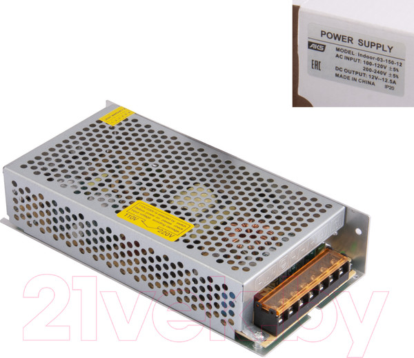 Изображение товара Адаптер для светодиодной ленты AKS Indoor 150W/12V