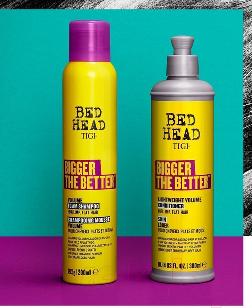 Изображение товара Кондиционер для волос Tigi Bed Head Bigger The Better Conditioner Dry для объема волос (300мл)