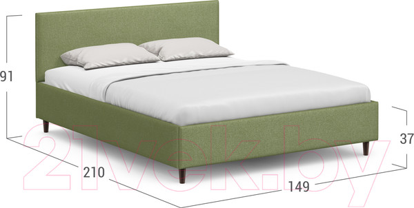 Изображение товара Полуторная кровать Moon Family 1259 / К004410